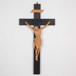 Hand Craved German Crucifix