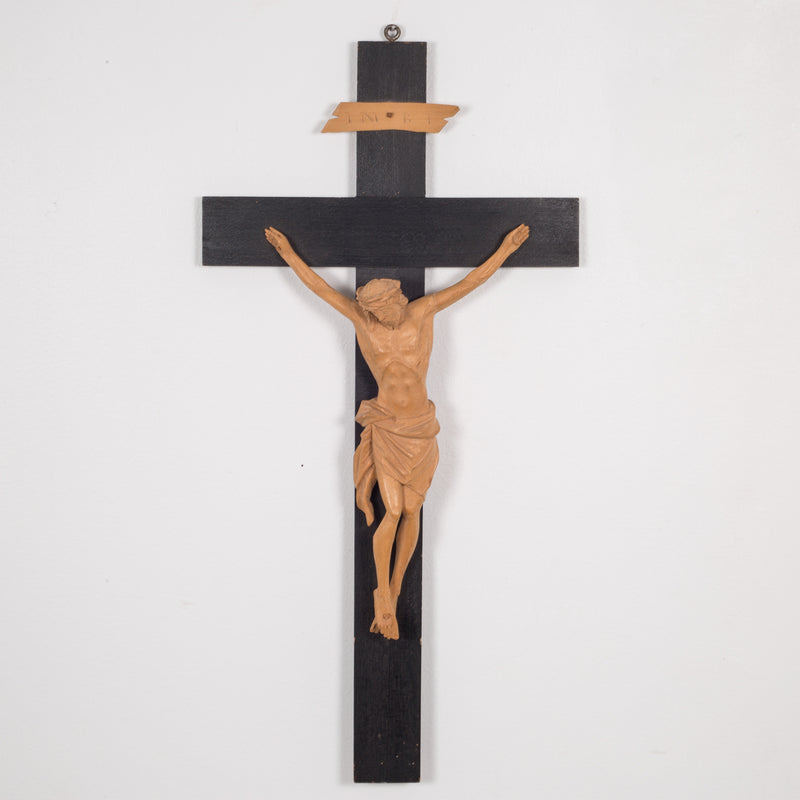 Hand Craved German Crucifix
