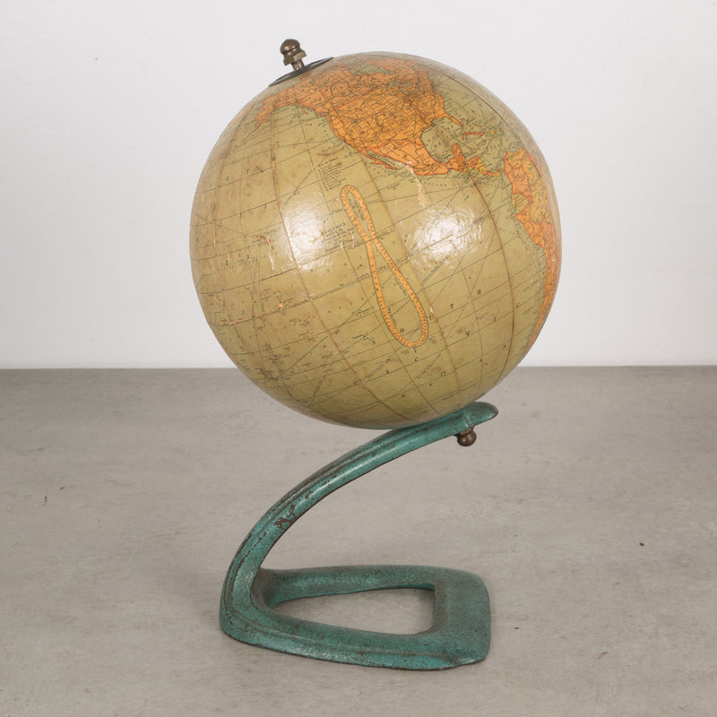 Antique Art Deco Hammon's Terrestrial Globe c.1920-1930