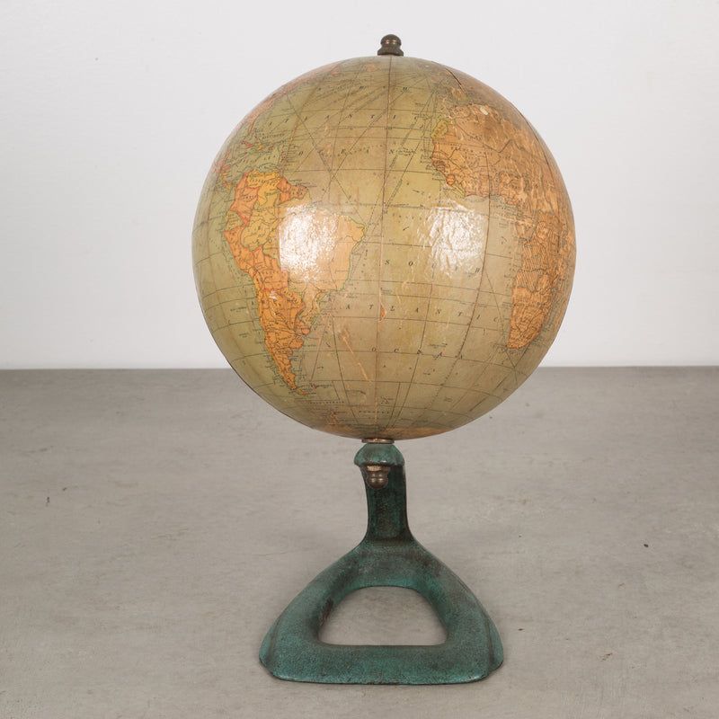 Antique Art Deco Hammon's Terrestrial Globe c.1920-1930