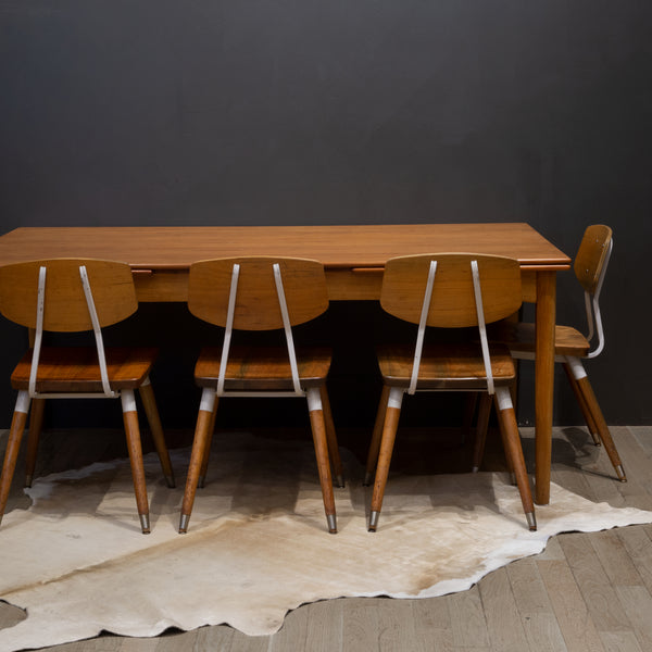 Convertible Drop-leaf MCM Dining Table / Console - Mid Century Dining Room  Tables - Sweet Modern, Akron, OH