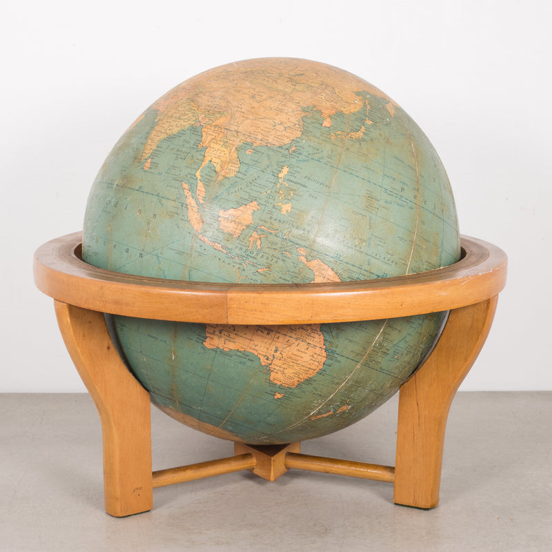 Rand McNally Terrestrial Globe c.1950s