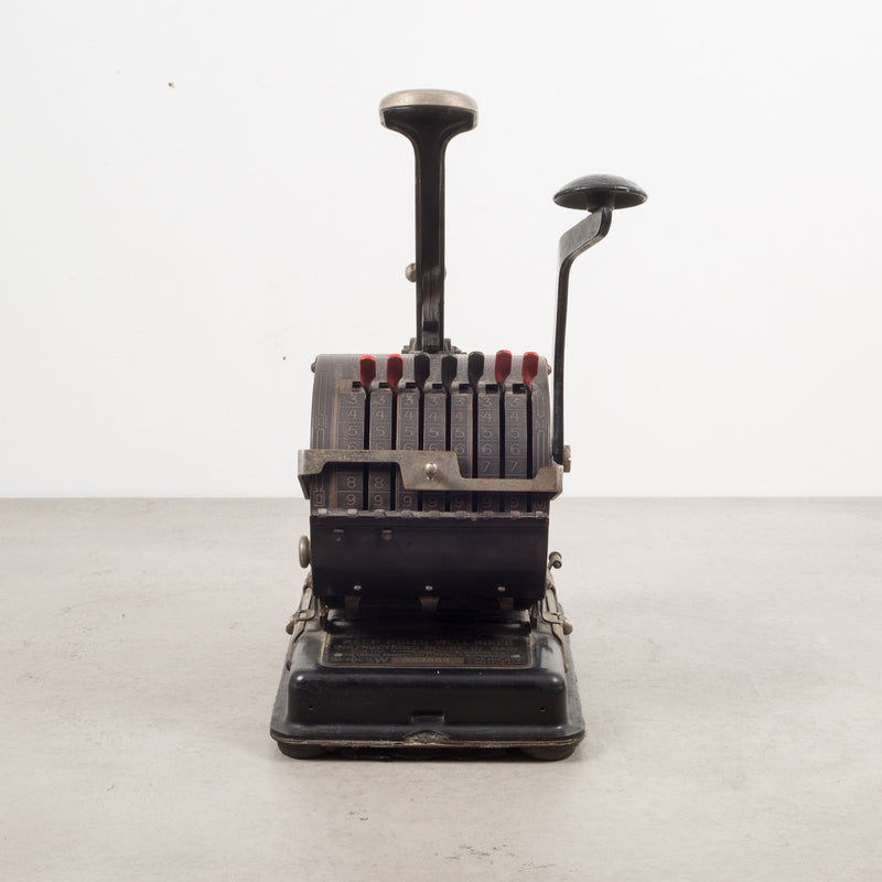 Antique Metal Check Writer c.1920 | S16 Home