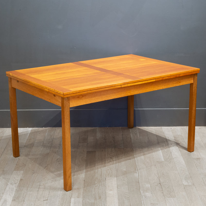 Midcentury Expandable Ansagar Mobler Teak Dining Table c.1960