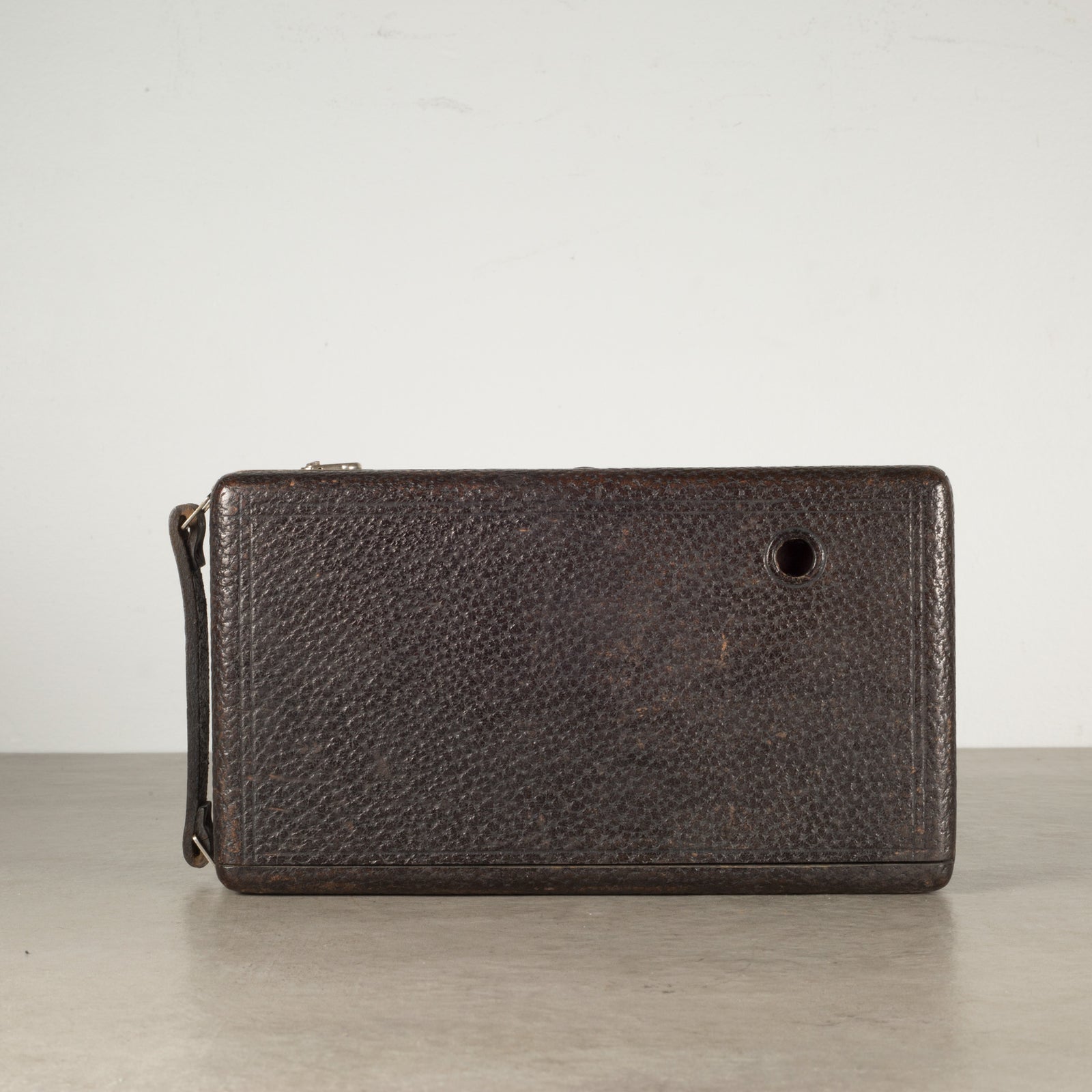 Antique Ansco No. 4 Folding Mahogany and Leather Camera c.1907