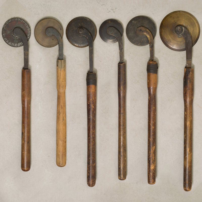 Collection of Bronze Hand Embossing Book Tools c.1860-1920