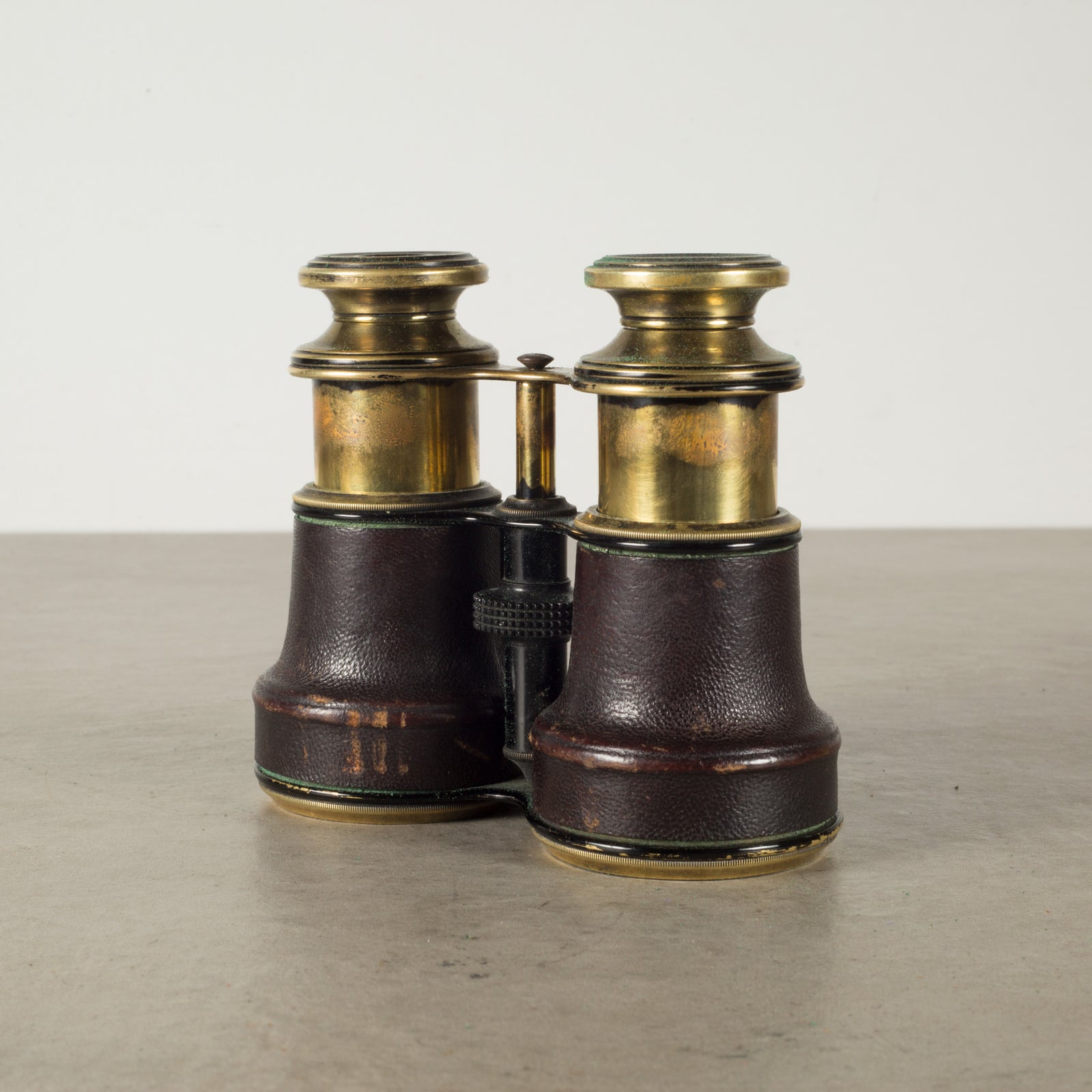 Antique Brass and Leather Binoculars c.1900-1940 | S16 Home