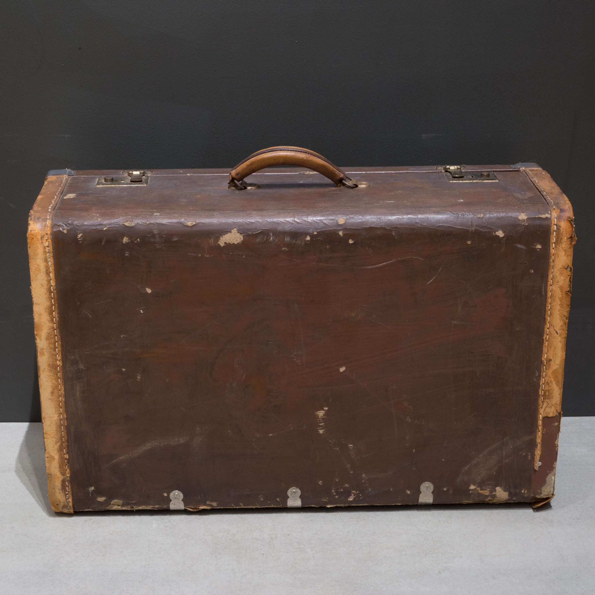 【状態良好】✨1940s ヴィンテージ ブレッドケース Distressed Luggage with Leather Trim c.1940 | S16 Home