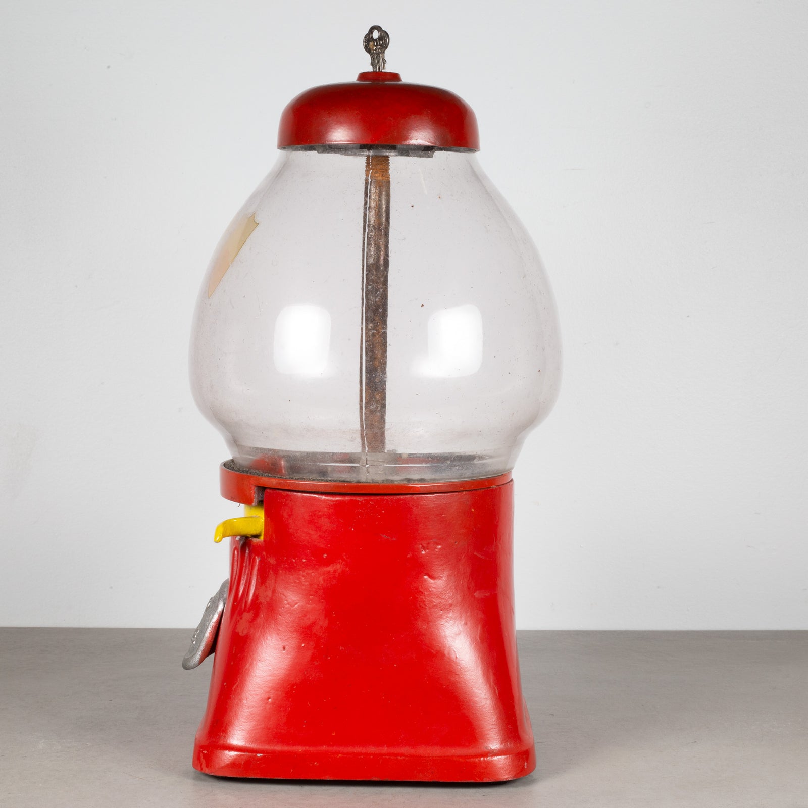Antique Silver King 5 Cent Gum Ball Vending Machine c.1940 | S16 Home