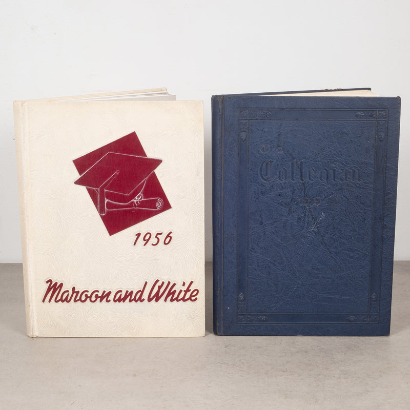Collection of High School and College Yearbooks c.1922-1956