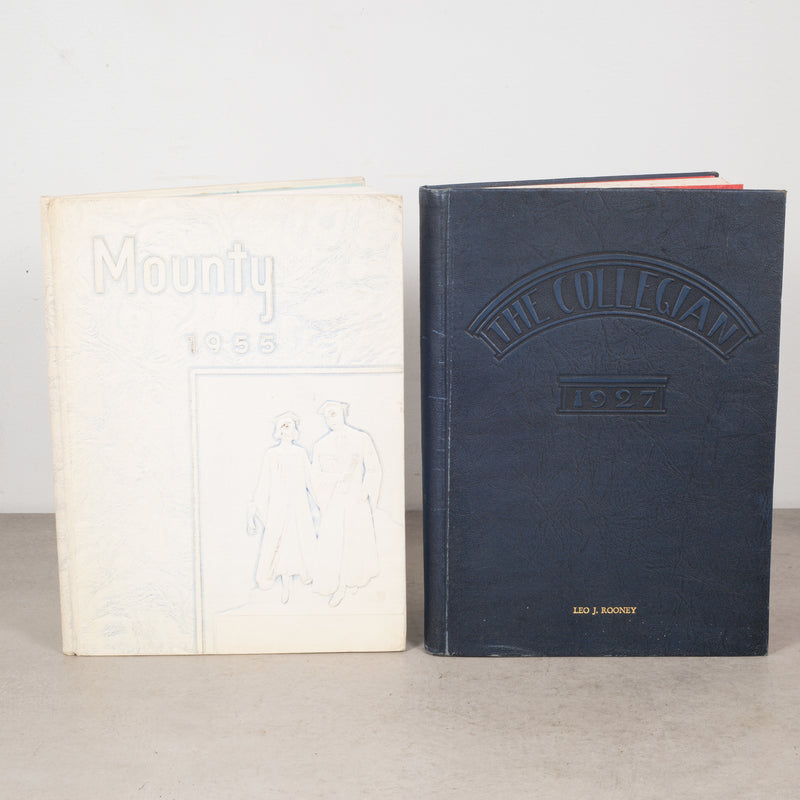Collection of High School and College Yearbooks c.1922-1956