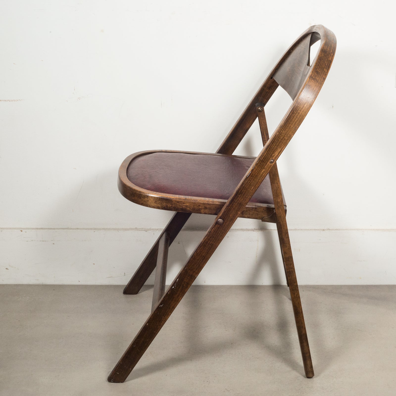 Set of Antique Acme Folding Chairs c.1920 | S16 Home