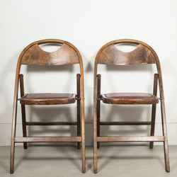 Late 19th c./Early 20th c.Antique Acme Folding Chairs c.1890-1920-Price per chair