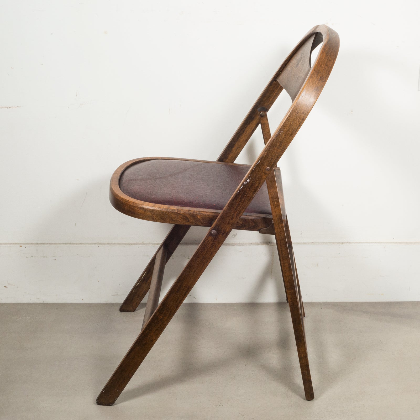 Set of Antique Acme Folding Chairs c.1920 | S16 Home Set of Antique Acme Folding Chairs c.1920 | S16 Home