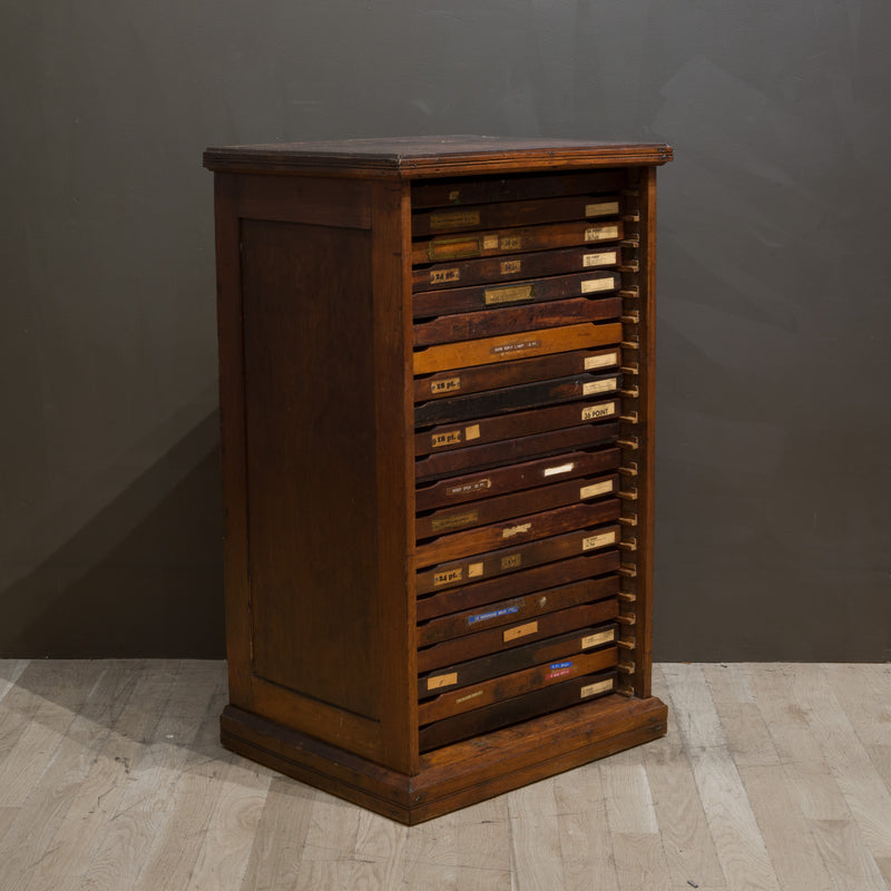 Antique Typesetter's Cabinet c.1900-1920 | S16 Home