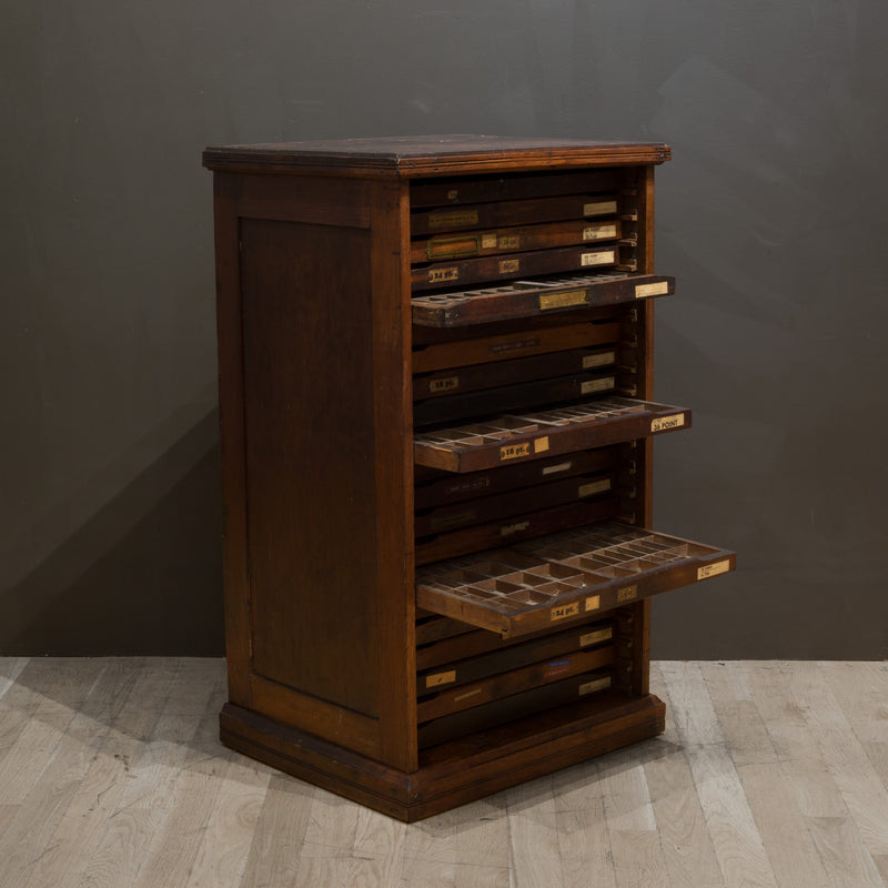 Antique Typesetter's Cabinet c.1900-1920 | S16 Home