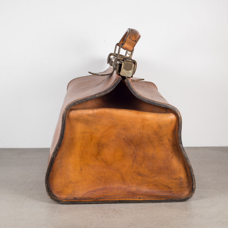 Leather Gladstone Bag, 1920s