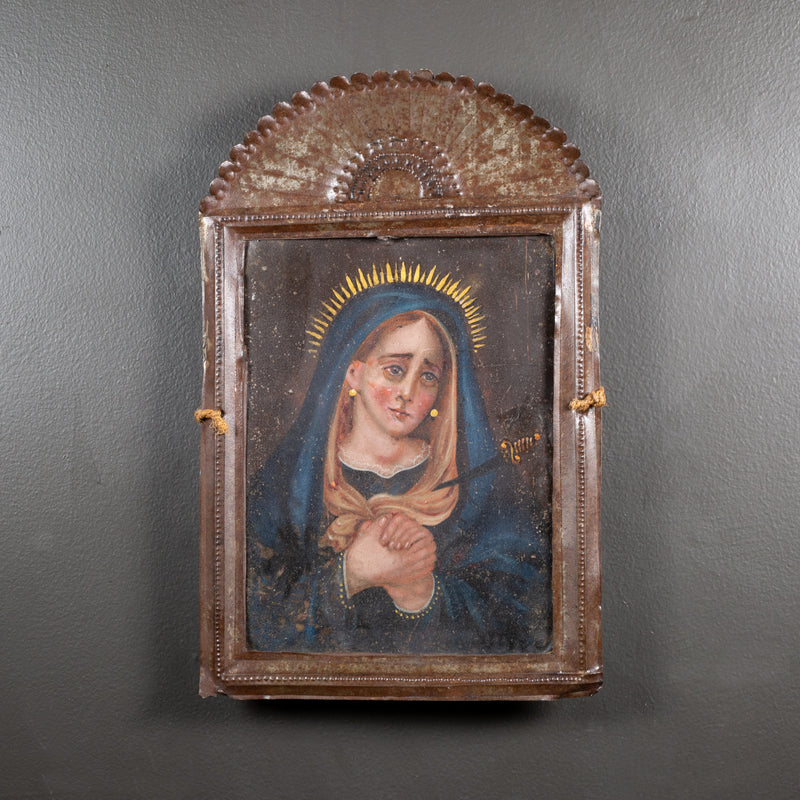Antique Mexican Retablo