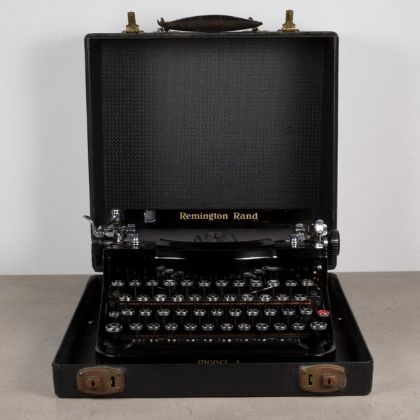 Antique Remington Rand Model 1 Portable Typewriter c.1933