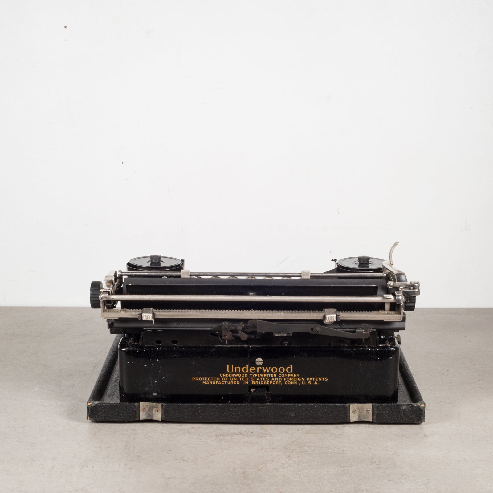 Antique Underwood Standard Portable Four Bank Typewriter c.1928 | S16 Home