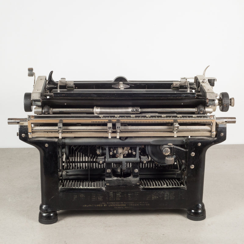 Antique Underwood Typewriter #5 c.1923