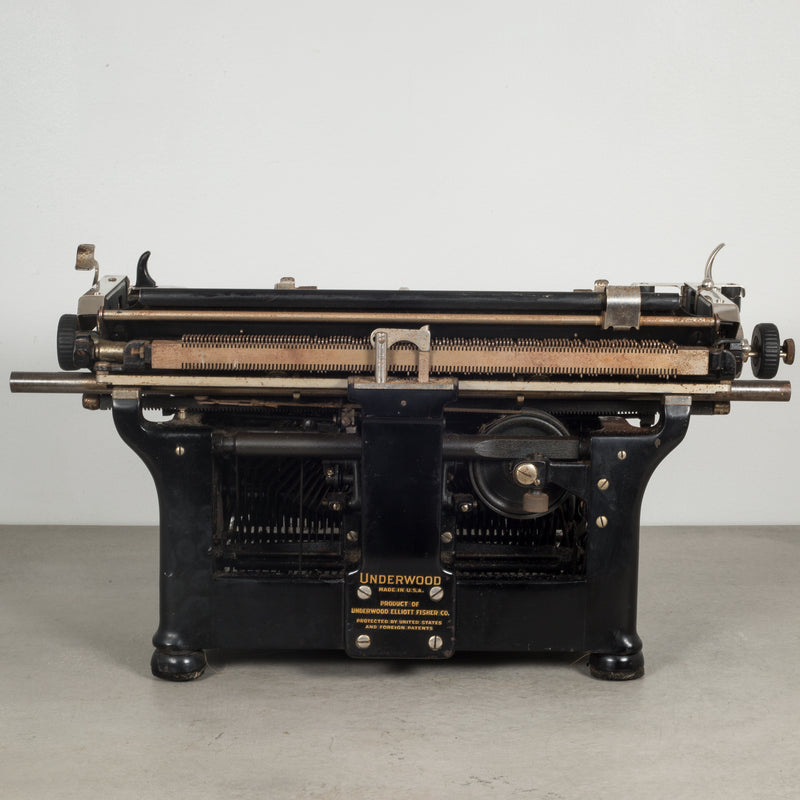 Antique Underwood Typewriter #6 12 c.1933