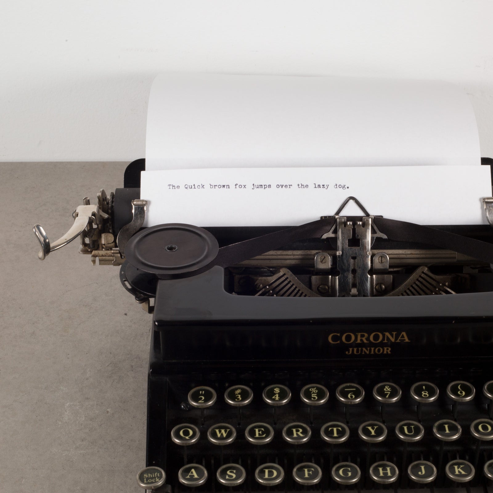 SMITH CORONA タイプライター レトロ Antique Refurbished Smith Corona Junior Portable Typewriter