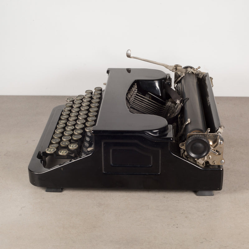 Antique Refurbished Depression Era Corona Portable Typewriter c.1935