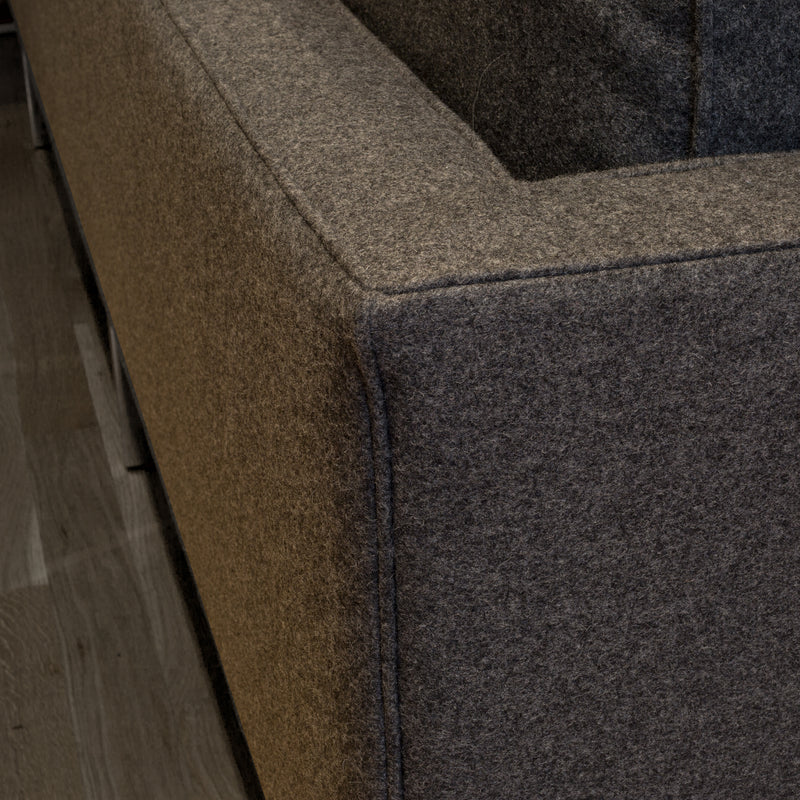 Artifort 905 Three Seat Comfort Sofa in Divina Melange Wool Fabric