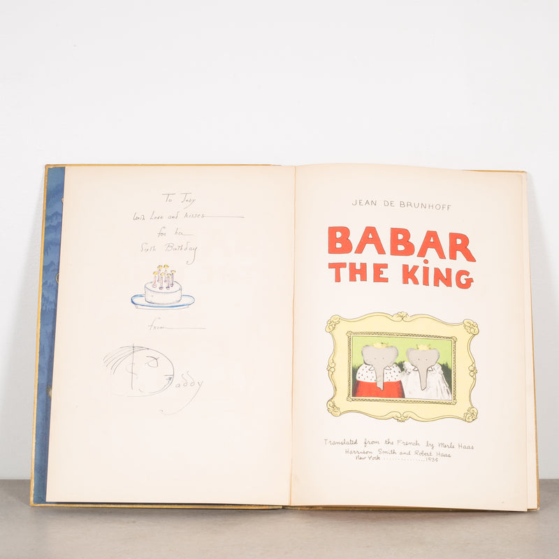 Babar The King 1st Editon 1935