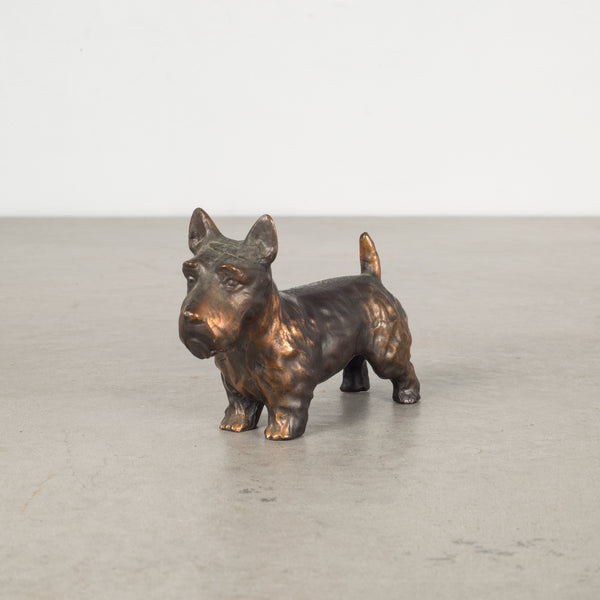 Early 20th c. Bronze Scotty Dogs c.1940