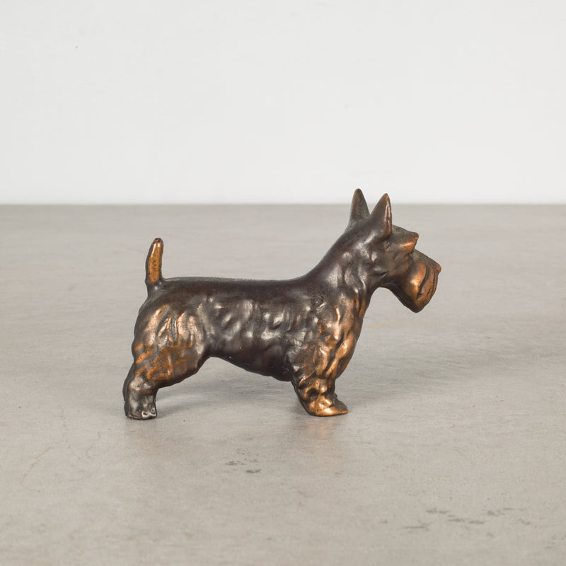 Early 20th c. Bronze Scotty Dogs c.1940