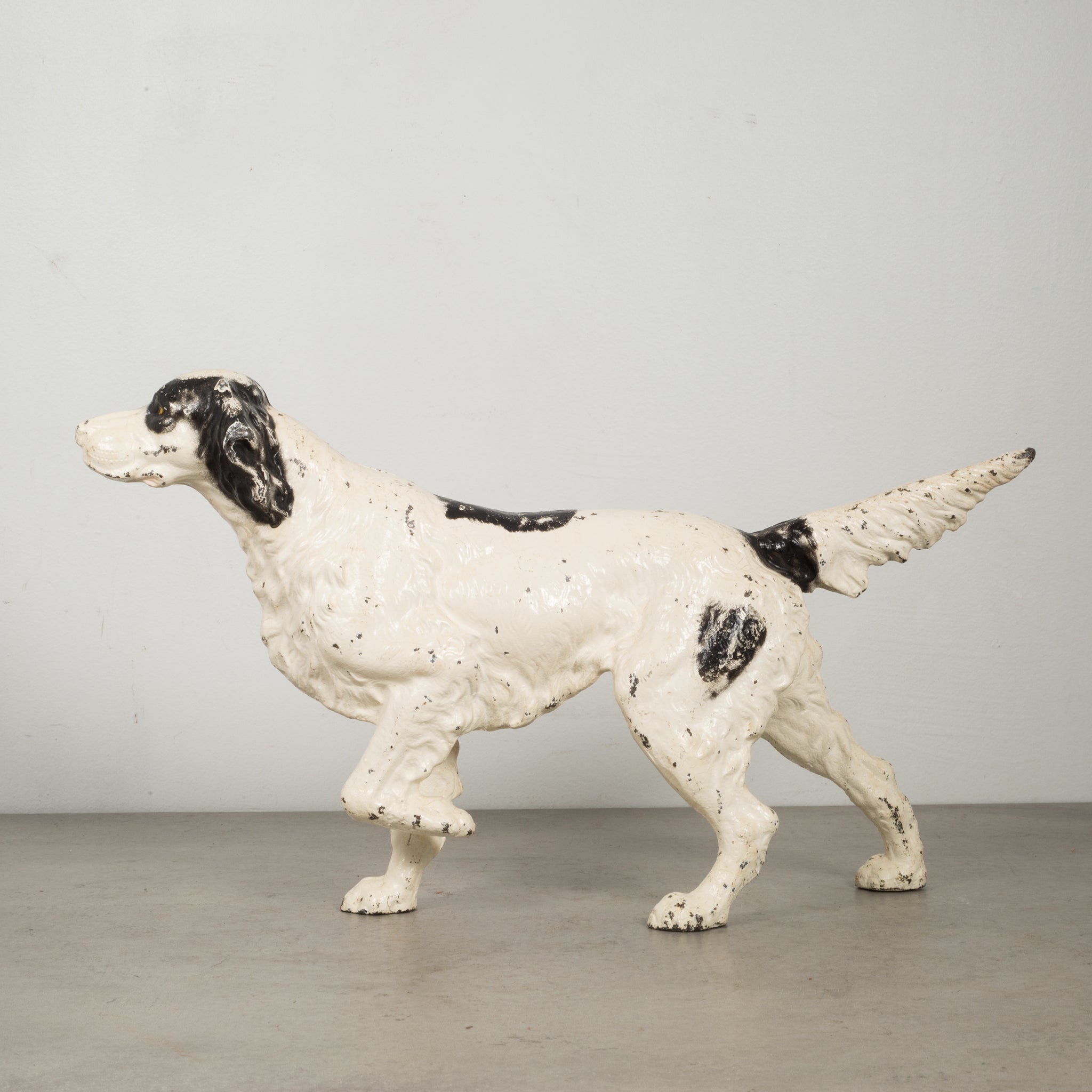 Cast Iron Pointer Dog Doorstop by Hubley c.1910-1940 | S16 Home