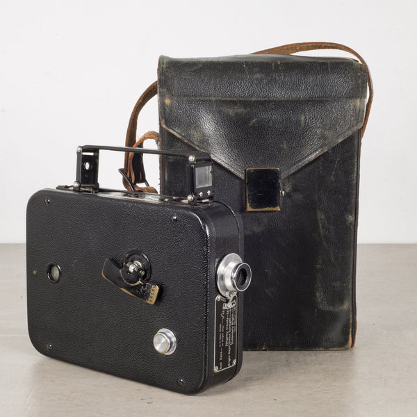 Cine-Kodak 8mm Movie Camera and Leather Case S16 Home