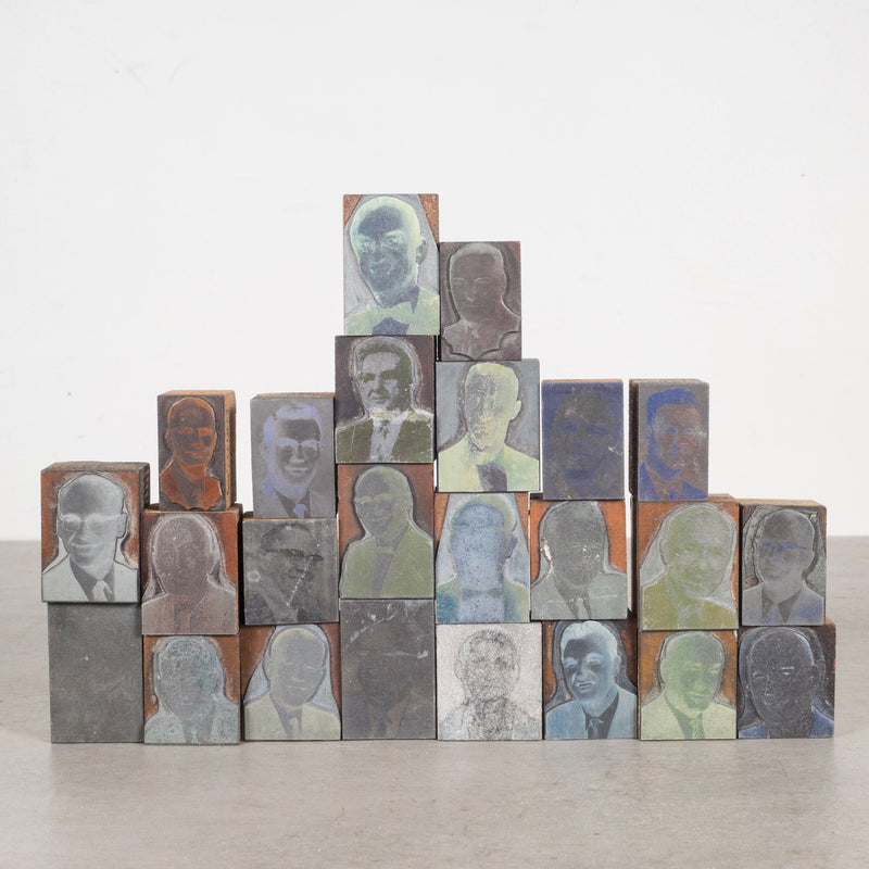 Collection of Typeset Advertising Print Blocks c.1960
