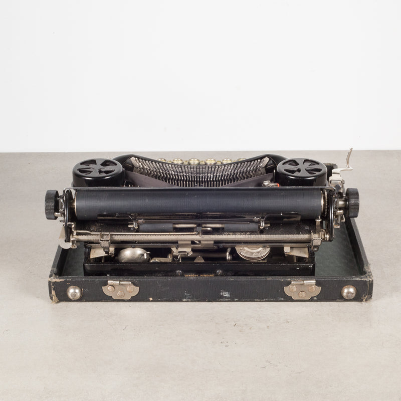 Antique Art Deco Corona Four Portable Typewriter c.1925