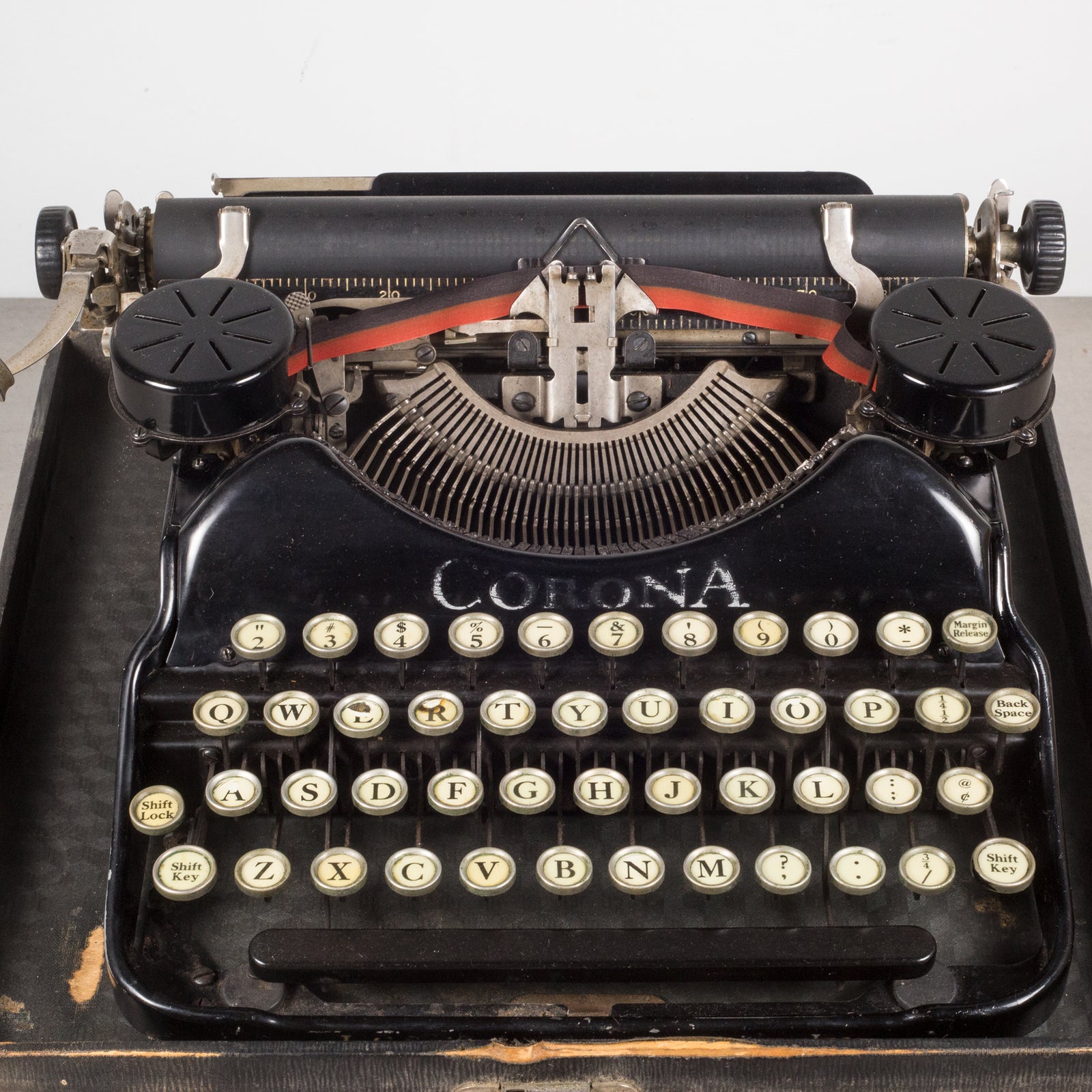 Antique Art Deco Corona 4 Portable Typewriter c.1925 | S16 Home