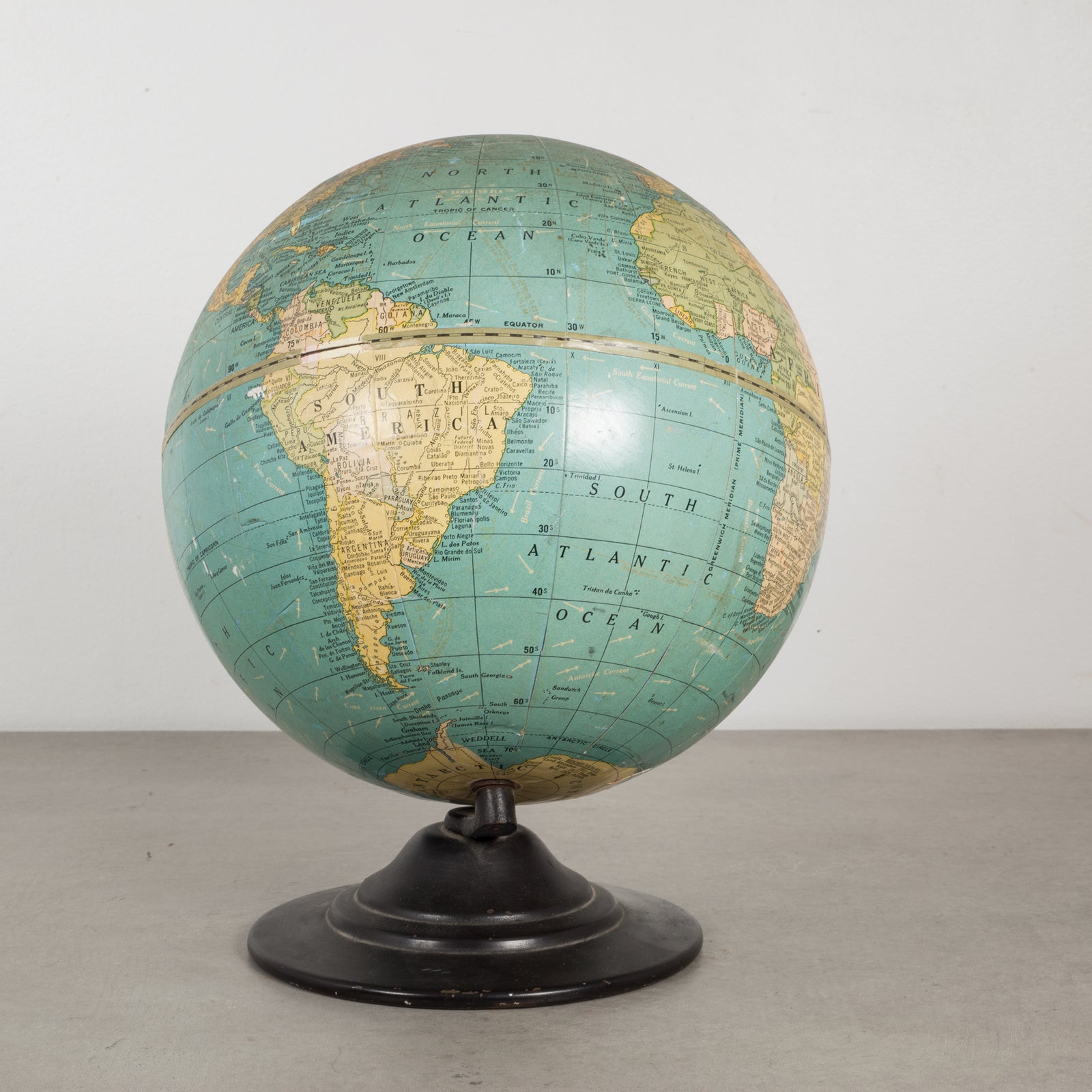 Antique Cram's Terrestrial Globe c.1930 | S16 Home