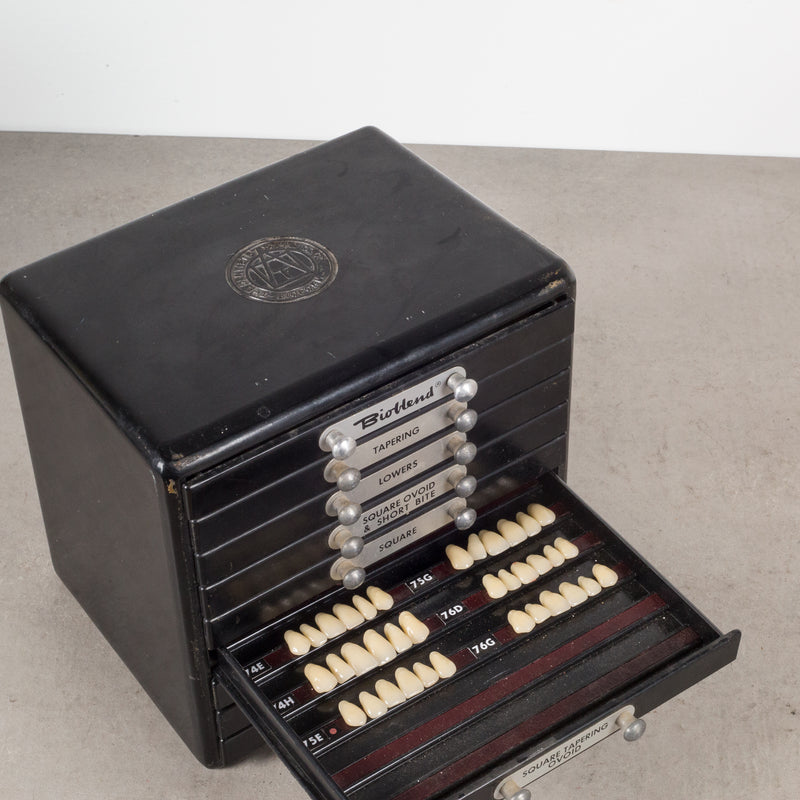 Art Deco Dentists' False Teeth Bakelite Cabinet c.1930