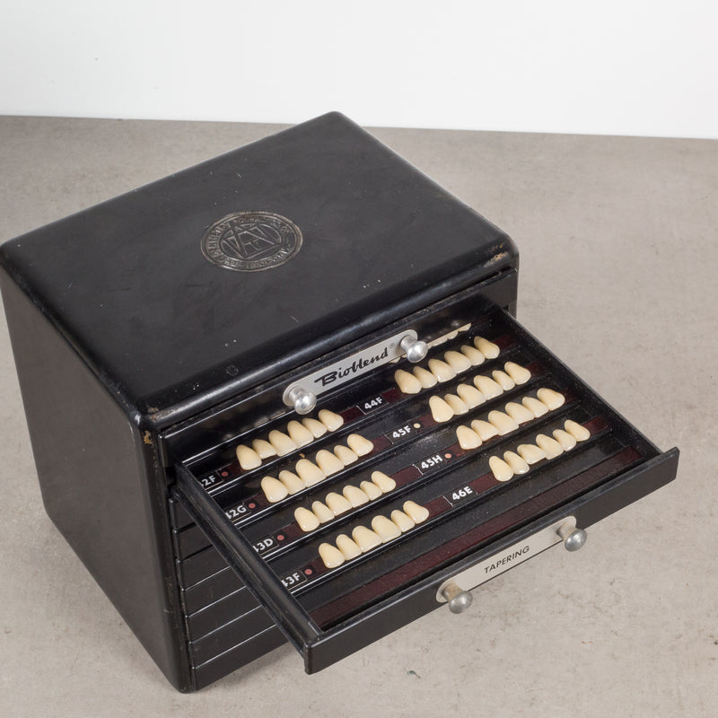 Art Deco Dentists' False Teeth Bakelite Cabinet c.1930