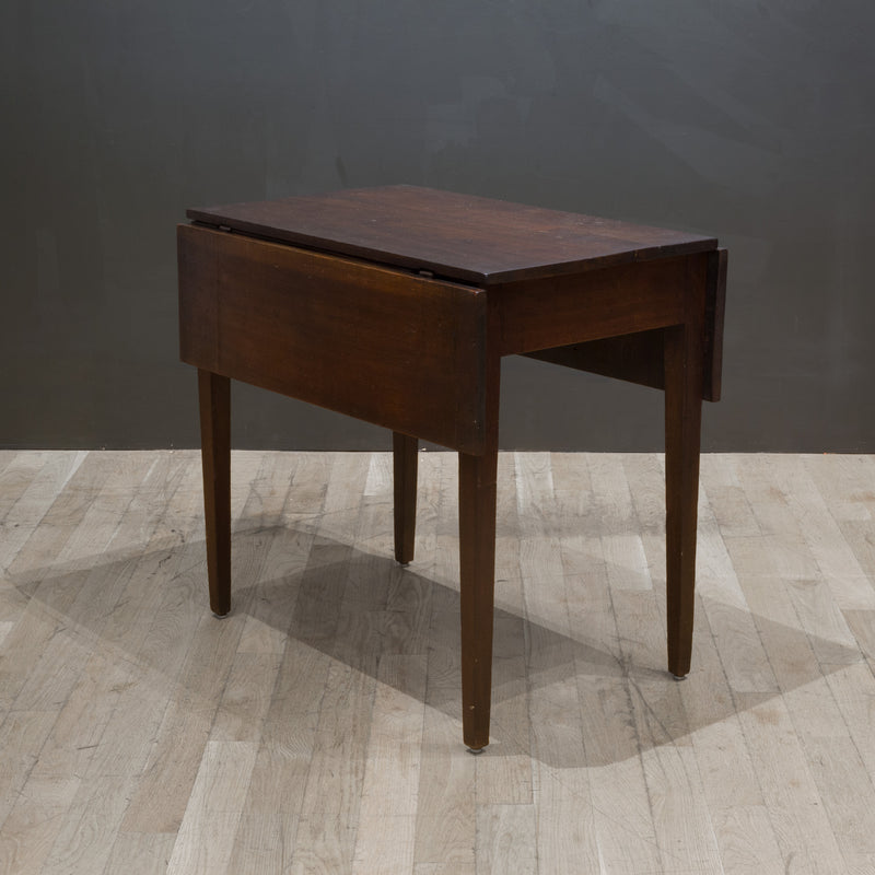 Rustic Drop Leaf Dining Table/Console c.1940