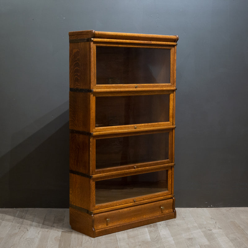 Early 20th c. Globe-Wernicke 4 Stack Lawyer's Bookcase c.1910