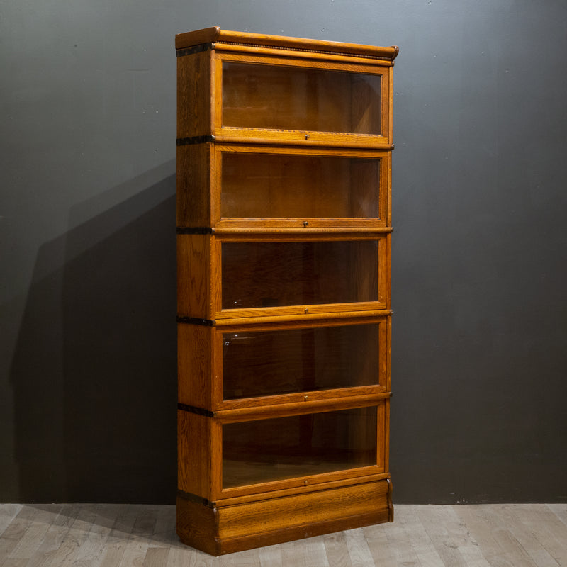 Early 20th c. Globe-Wernicke 5 Stack Lawyer's Bookcase c.1910