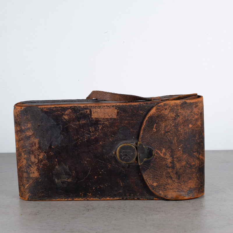 Large Antique Kodak Folding No. 3A Camera with Original Leather Case c.1902-1912