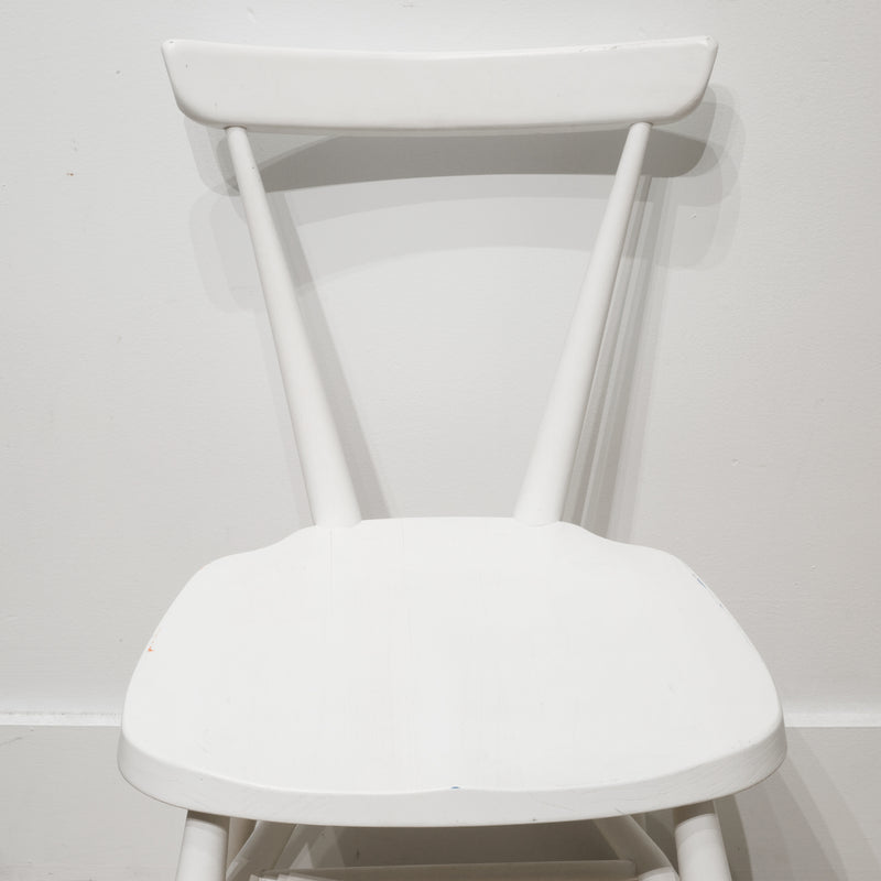Ercol Originals Stacking Chair, White