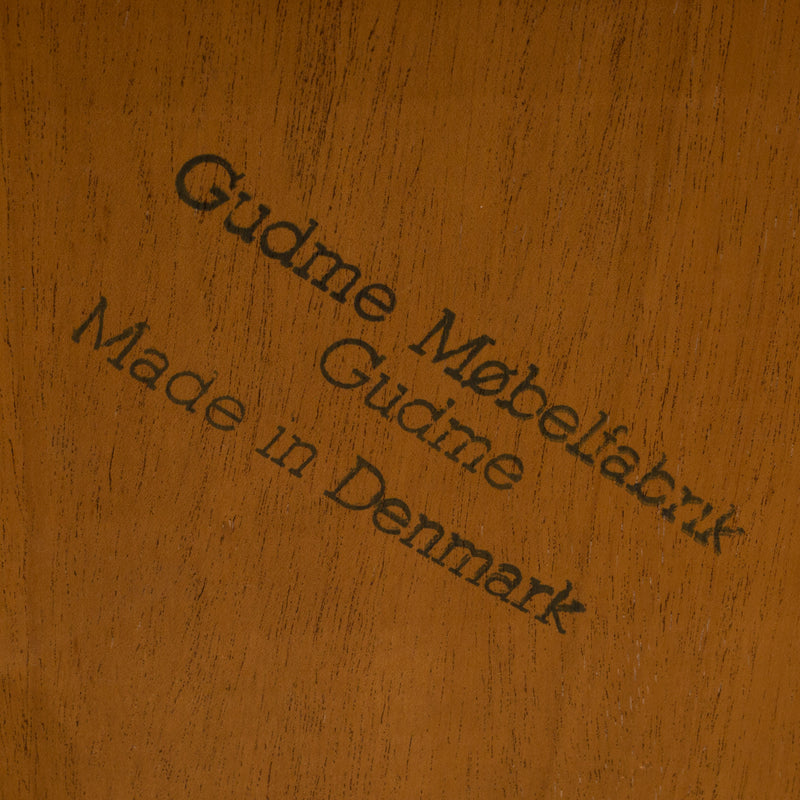 Mid-century Expandable Gudme Mobelfabrik Gudme Solid Teak Dining Table c.1960