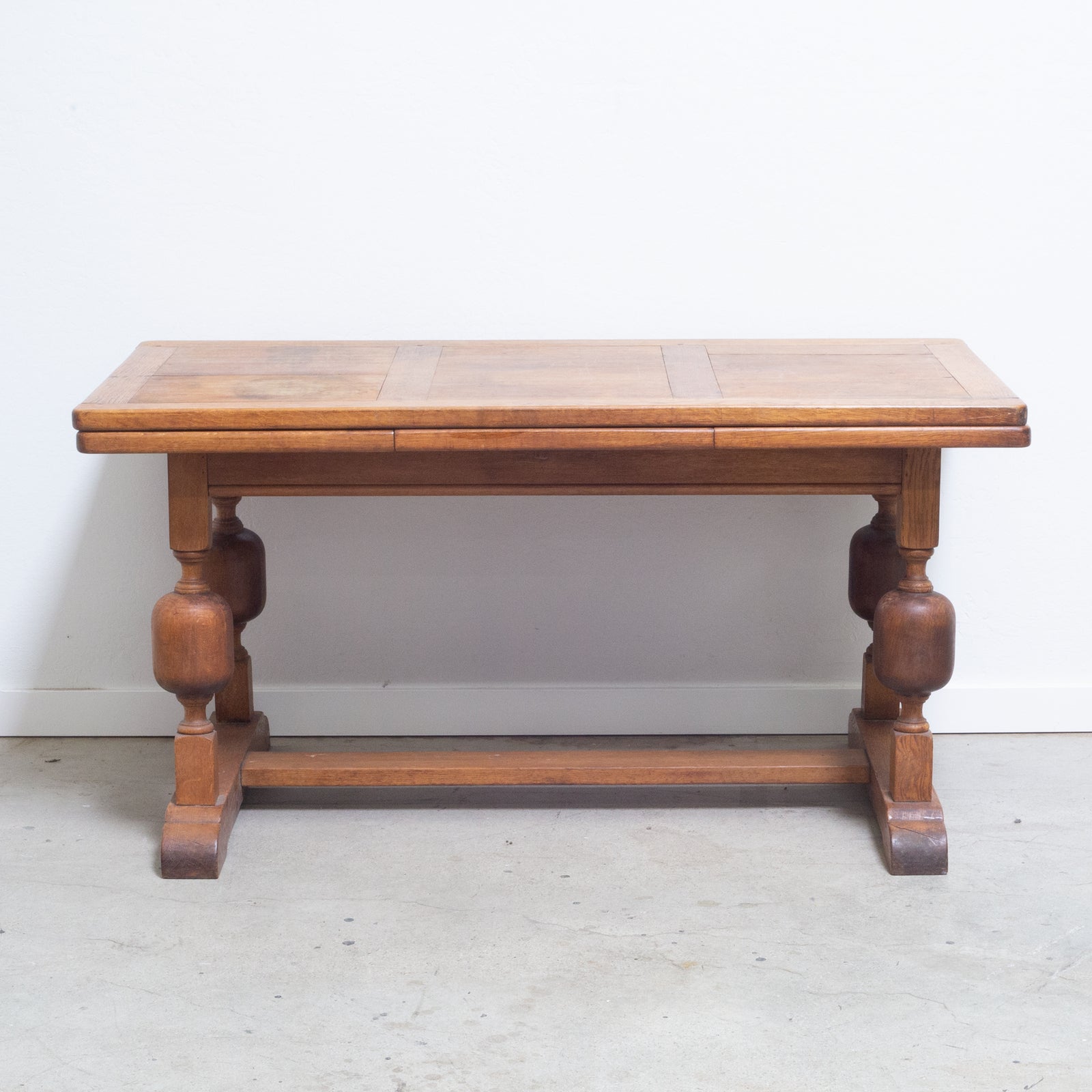 Mid 19th c. French Oak Dining Table/Console c.1850 | S16 Home