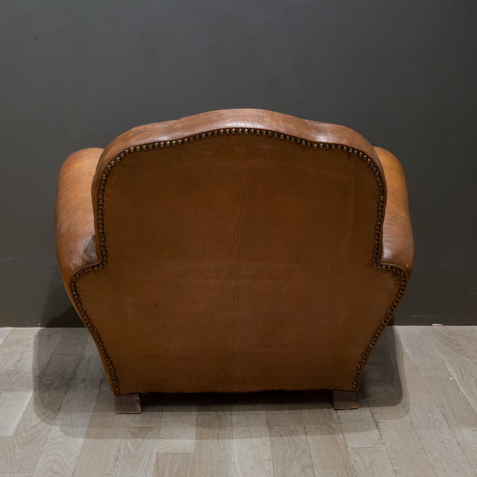 French Sheep Hide Club Chair c.1940 | S16 Home