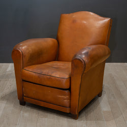 Early 20th c. French Mustache Club Chair c.1940