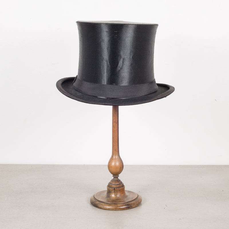 East German Collapsible Silk Top Hat c.1920-1950